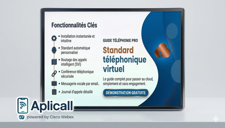 Standard téléphonique virtuel : le guide complet - Aplicall
